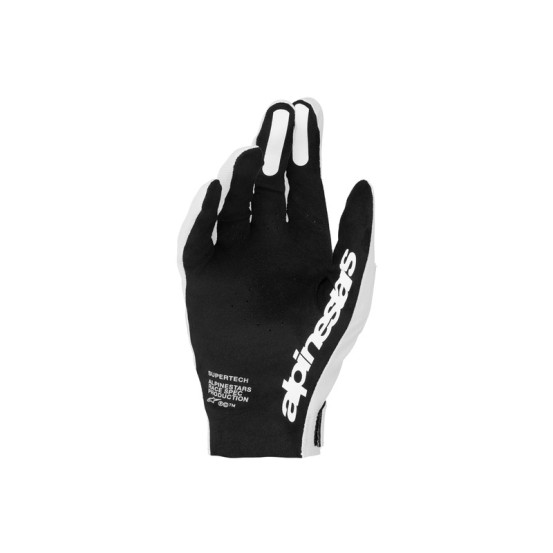 Gants cross Alpinestars Supertech MX - Lila Noir