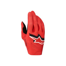Gants cross Alpinestars Supertech MX - Rouge Noir Blanc