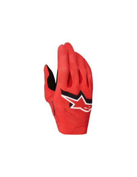 Gants cross Alpinestars Supertech MX - Rouge Noir Blanc