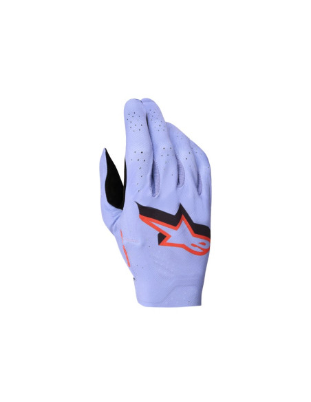 Gants cross Alpinestars Supertech MX - Violet Noir