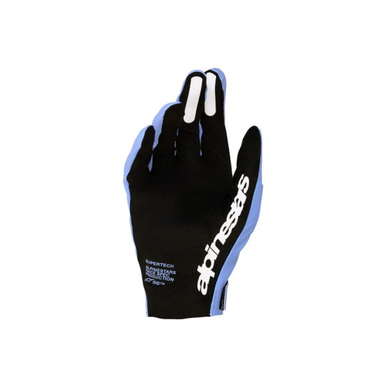 Gants cross Alpinestars Supertech MX - Violet Noir