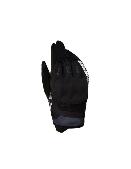 Gants cross Alpinestars Techdura - Blanc Noir