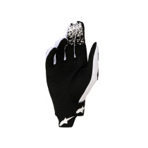 Gants cross Alpinestars Techstar - Blanc Noir 2