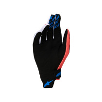 Gants cross Alpinestars Techstar - Corail Noir Fuchsia 2