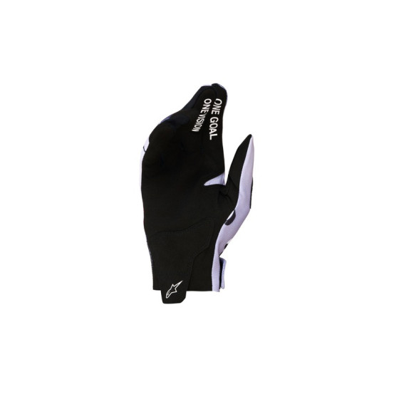 Gants cross enfant Alpinestars Radar - Gris Lila Rouge Noir