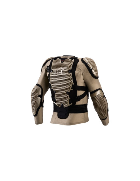 Gilet de protection Alpinestars Bionic action V3 - Aluminium Noir Rouge Fluo