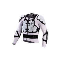 Gilet de protection Alpinestars Bionic action V3 - Blanc Noir