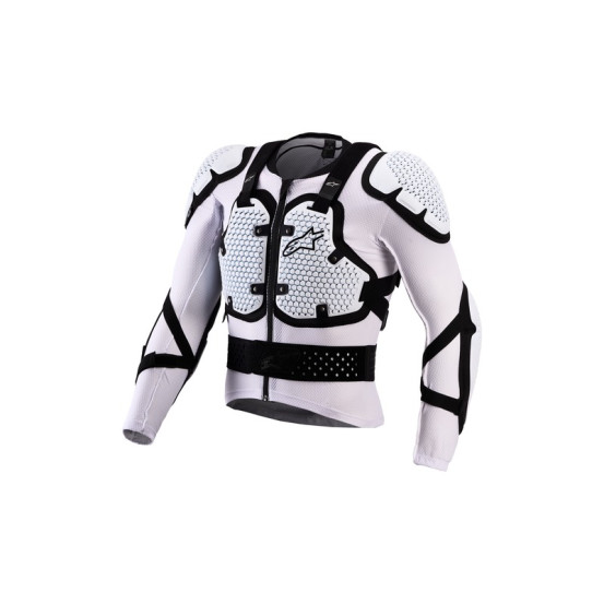 Gilet de protection Alpinestars Bionic action V3 - Blanc Noir
