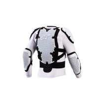 Gilet de protection Alpinestars Bionic action V3 - Blanc Noir 2