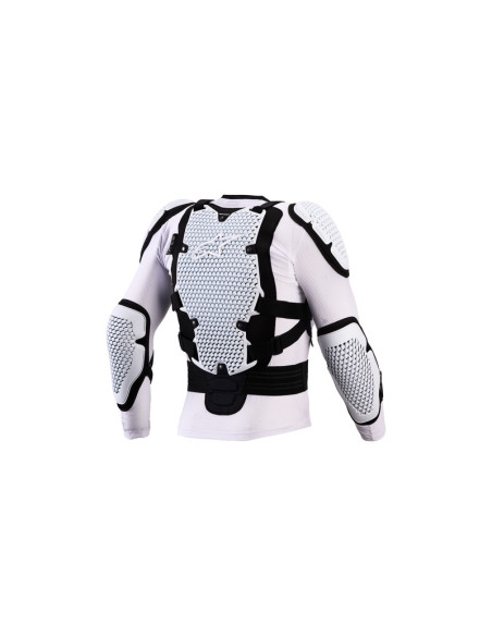 Gilet de protection Alpinestars Bionic action V3 - Blanc Noir