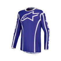 Maillot cross Alpinestars 2027 Fluid Apex V2 - Bleu Blanc