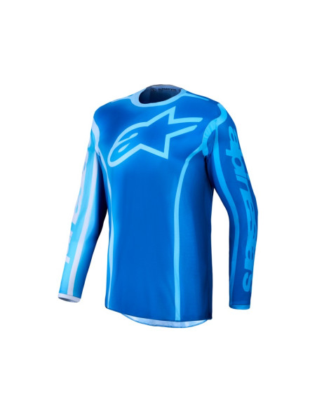 Maillot cross Alpinestars 2027 Fluid Kepler - Bleu Ucla Bleu