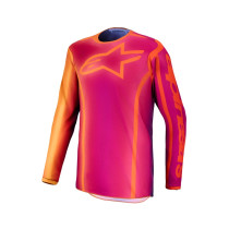 Maillot cross Alpinestars 2027 Fluid Kepler - Violet Orange