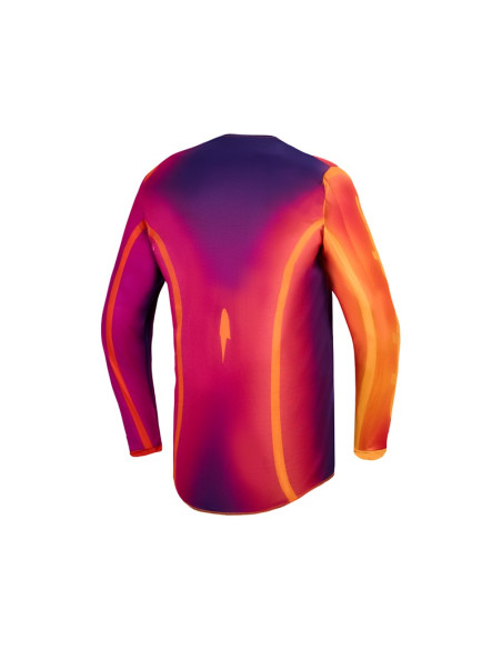 Maillot cross Alpinestars 2027 Fluid Kepler - Violet Orange