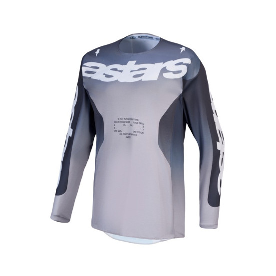 Maillot cross Alpinestars 2027 Racer Amber - Gris Lila