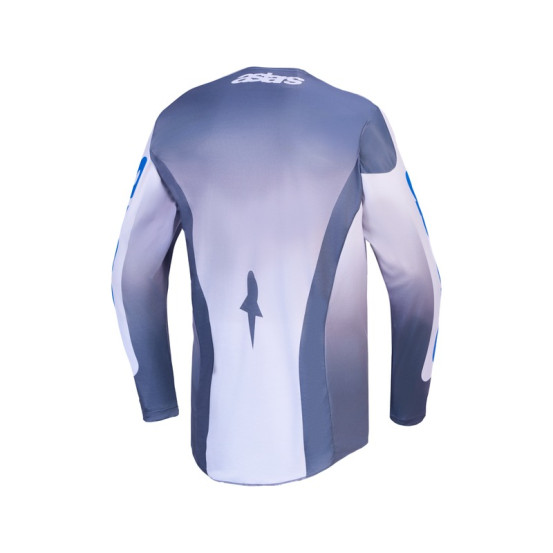 Maillot cross Alpinestars 2027 Racer Amber - Gris Lila Bleu Ucla