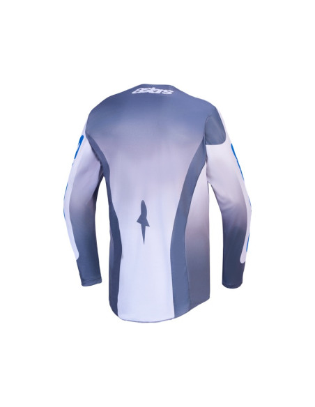 Maillot cross Alpinestars 2027 Racer Amber - Gris Lila Bleu Ucla