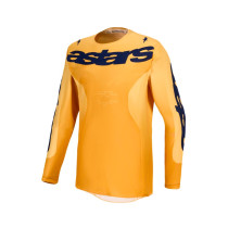 Maillot cross Alpinestars 2027 Racer Amber - Orange Or Bleu