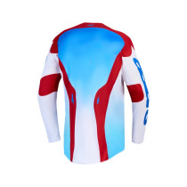 Maillot cross Alpinestars 2027 Racer Hunt - Blanc Rouge Bleu Ucla 2