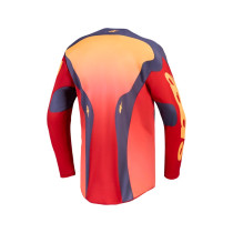 Maillot cross Alpinestars 2027 Racer Hunt - Rouge Gris Corail 2