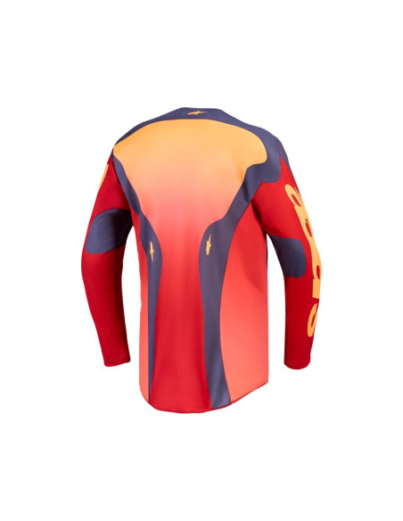 Maillot cross Alpinestars 2027 Racer Hunt - Rouge Gris Corail