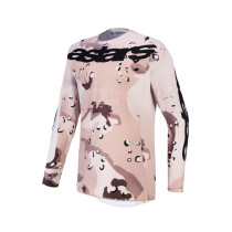 Maillot cross Alpinestars 2027 Racer Lone - Camo Désert Noir