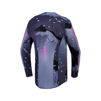 Maillot cross Alpinestars 2027 Racer Lone - Camo Gris Violet 2