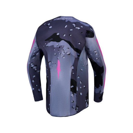Maillot cross Alpinestars 2027 Racer Lone - Camo Gris Violet