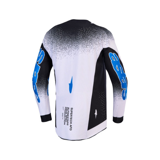 Maillot cross Alpinestars 2027 Supertech Hiten AFD - Noir Lila Bleu