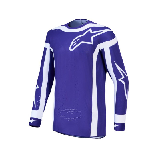 Maillot cross Alpinestars 2027 Supertech Vesta - Bleu Blanc