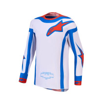 Maillot cross Alpinestars 2027 Supertech Vesta - Lila Rouge