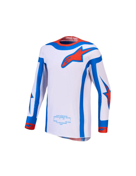 Maillot cross Alpinestars 2027 Supertech Vesta - Lila Rouge