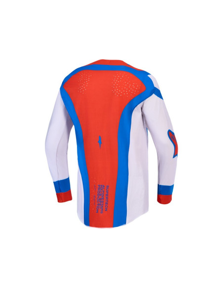 Maillot cross Alpinestars 2027 Supertech Vesta - Lila Rouge