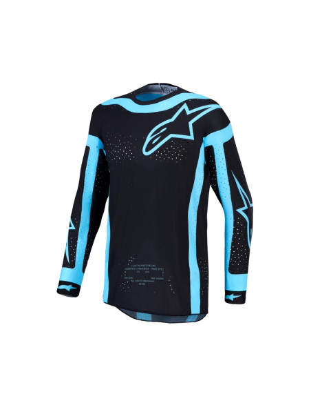 Maillot cross Alpinestars 2027 Supertech Vesta - Noir Turquoise
