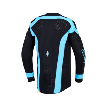 Maillot cross Alpinestars 2027 Supertech Vesta - Noir Turquoise 2