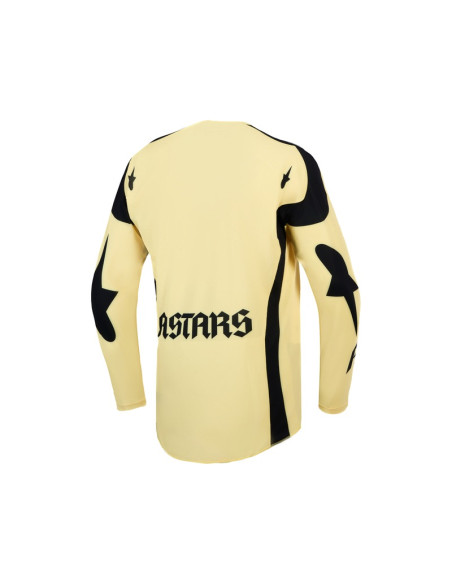 Maillot cross Alpinestars 2027 Techstar Atrox - Jaune Noir