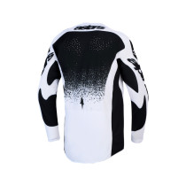 Maillot cross Alpinestars 2027 Techstar Swan - Blanc Noir 2