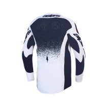 Maillot cross Alpinestars 2027 Techstar Swan - Lila Gris Rouge Fluo 2