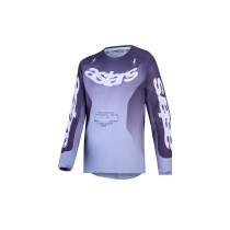 Maillot cross enfant Alpinestars 2027 Fluid Amber - Gris Lila