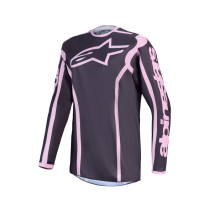 Maillot cross femme Alpinestars 2027 Stella Fluid Apex V2 - Gris Rose