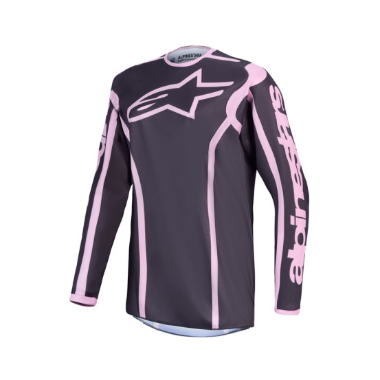 Maillot cross femme Alpinestars 2027 Stella Fluid Apex V2 - Gris Rose