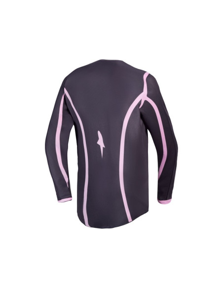 Maillot cross femme Alpinestars 2027 Stella Fluid Apex V2 - Gris Rose