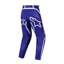 Pantalon cross Alpinestars 2027 Fluid Apex V2 Lila - Bleu Blanc 2