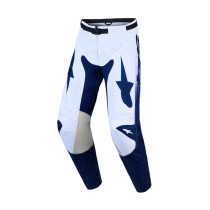 Pantalon cross Alpinestars 2027 Racer Air Amber - Bleu Blanc
