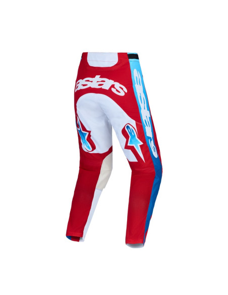 Pantalon cross Alpinestars 2027 Racer Hunt - Blanc Rouge Bleu Ucla