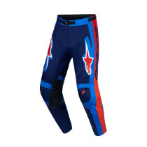 Pantalon cross Alpinestars 2027 Racer Hunt - Bleu Rouge