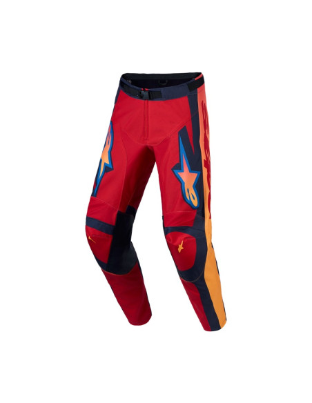 Pantalon cross Alpinestars 2027 Racer Hunt - Rouge Gris Corail