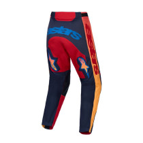 Pantalon cross Alpinestars 2027 Racer Hunt - Rouge Gris Corail 2