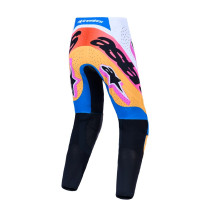 Pantalon cross Alpinestars 2027 Supertech Dyna - Blanc Bleu Noir Violet 2