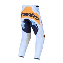 Pantalon cross Alpinestars 2027 Techstar Maven - Bleu Tangerine Noir 2